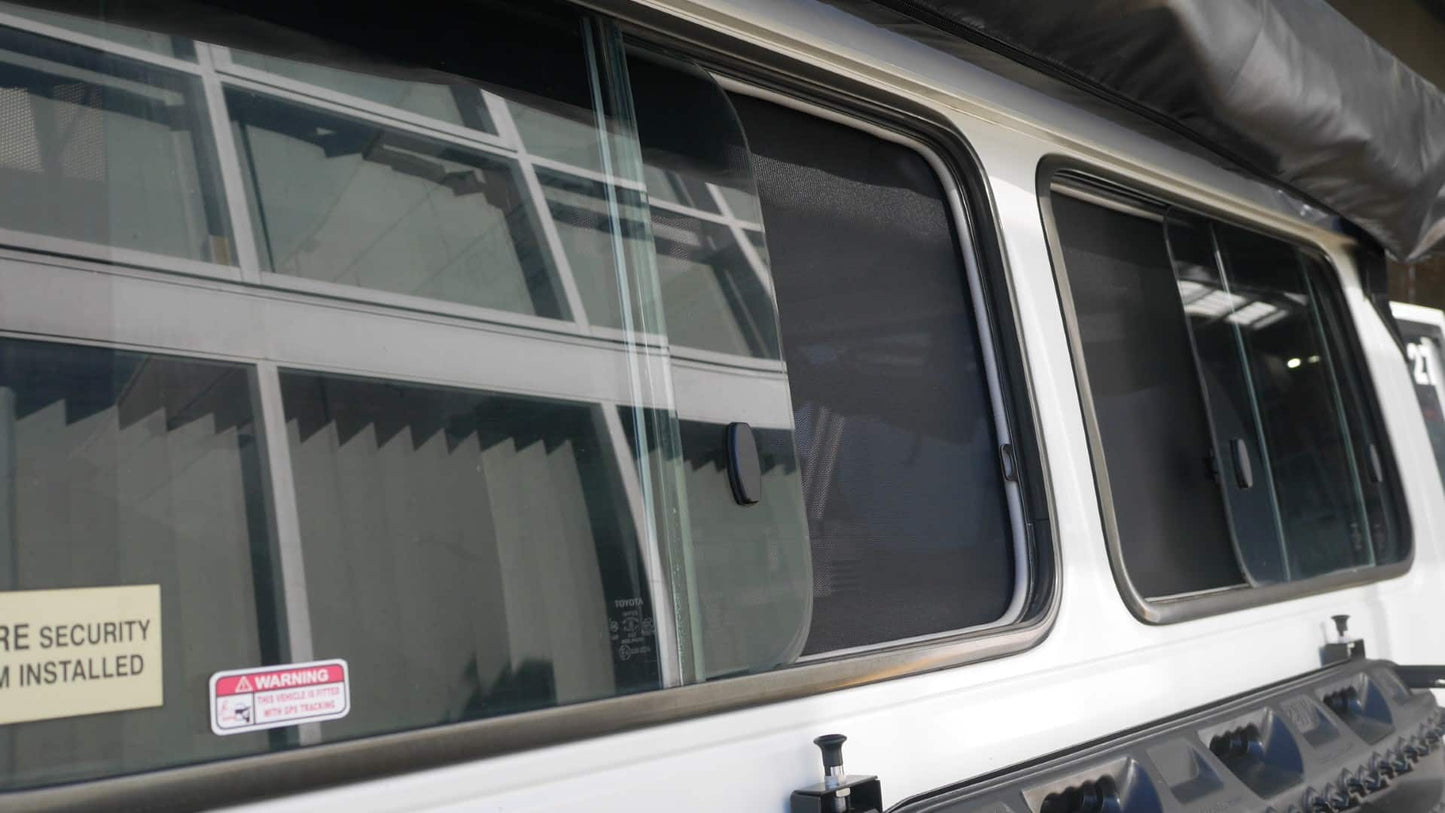 Suits Toyota LandCruiser Troop Carrier Car Window Shades (75/78 Series; 1984-Present)