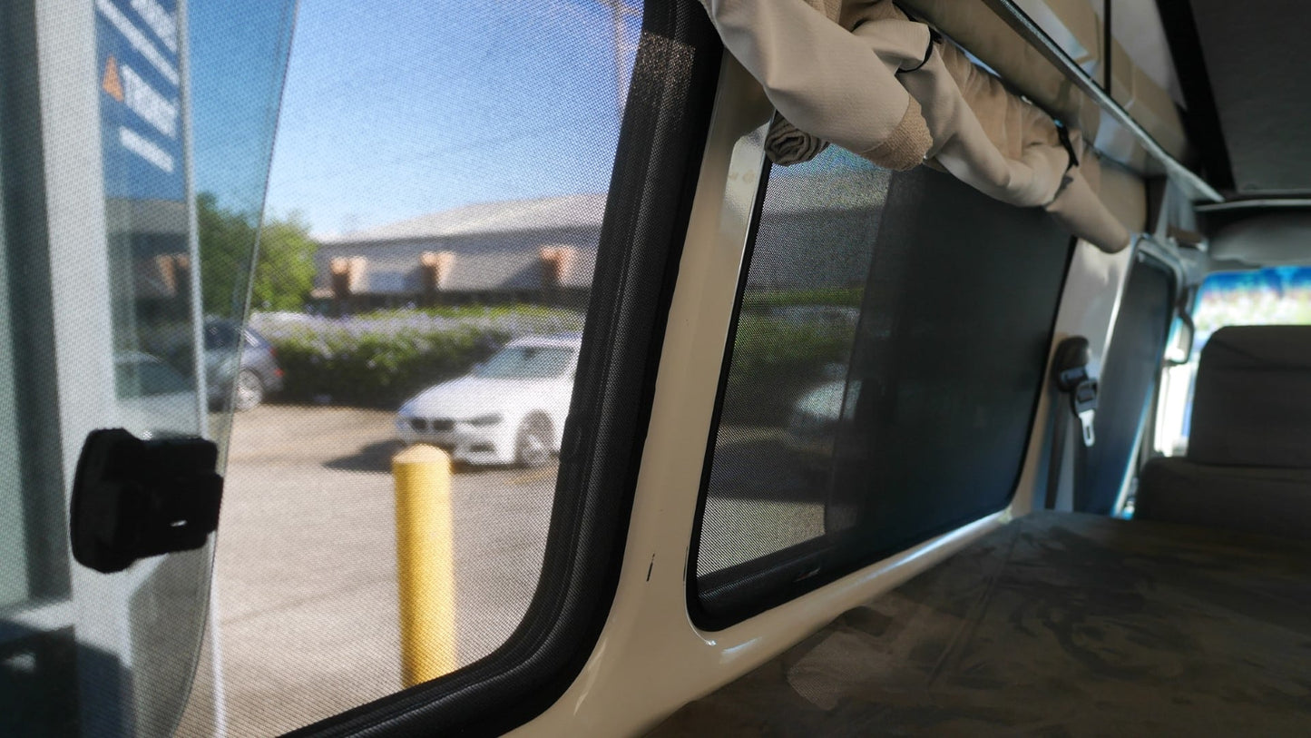 Suits Toyota LandCruiser Troop Carrier Car Window Shades (75/78 Series; 1984-Present)