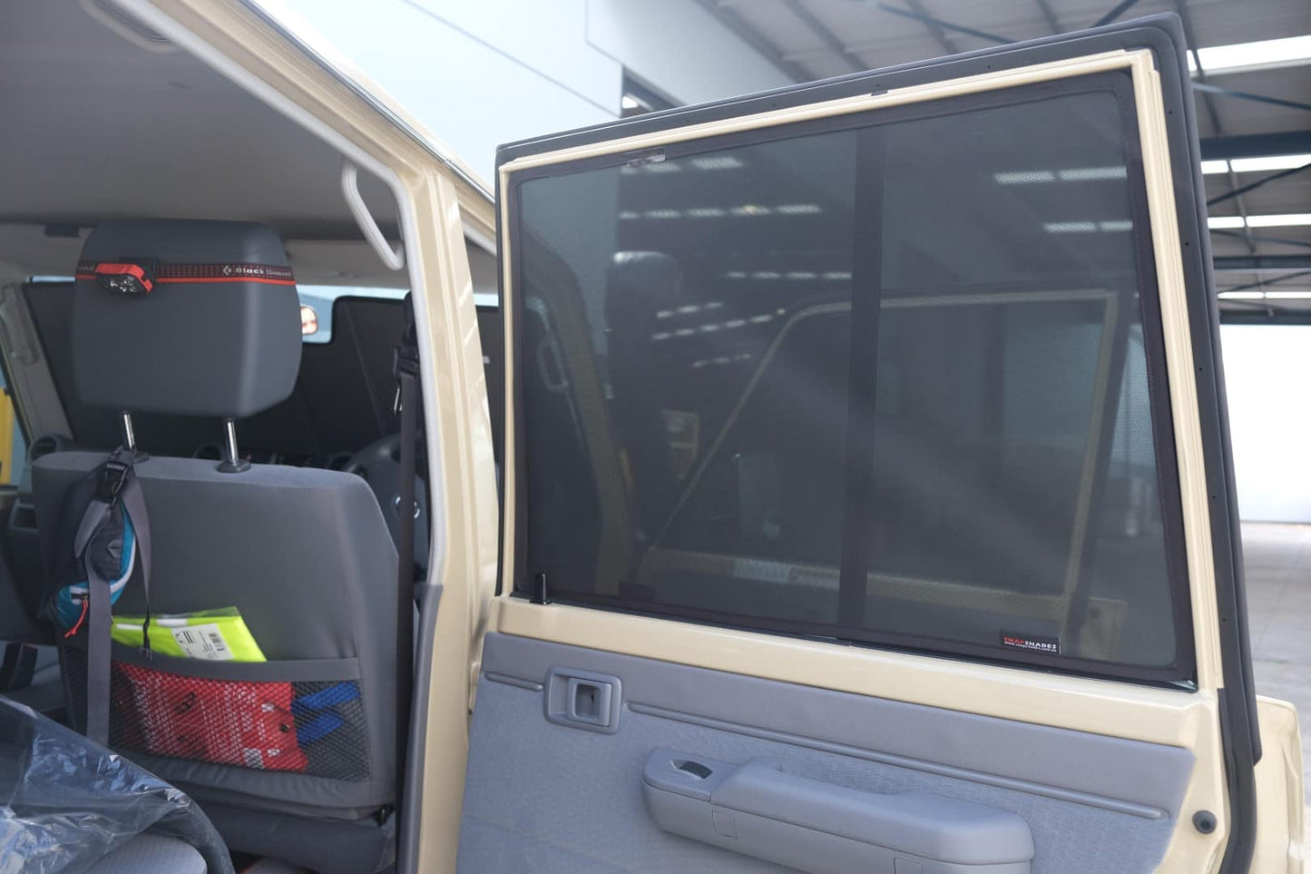 Suits Toyota LandCruiser 70 Series Double Cab Car Window Shades (79 Series; 1984-Present)