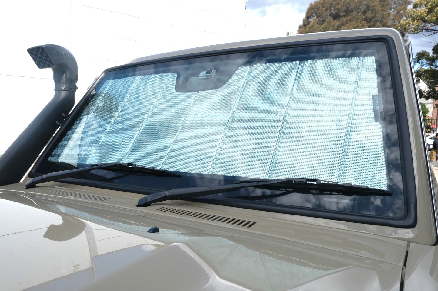 Suits Toyota LandCruiser 70 Series Double Cab Car Window Shades (79 Series; 1984-Present)