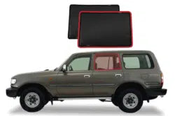 Suits Toyota LandCruiser 80 Series Car Window Shades (J80; 1990-1997)