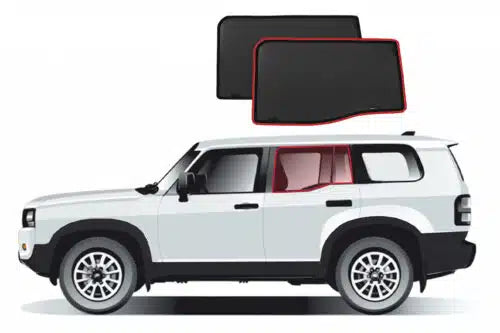 Suits Toyota LandCruiser Prado 250 Series | Lexus GX Car Window Shades (J250: 2023-Present)