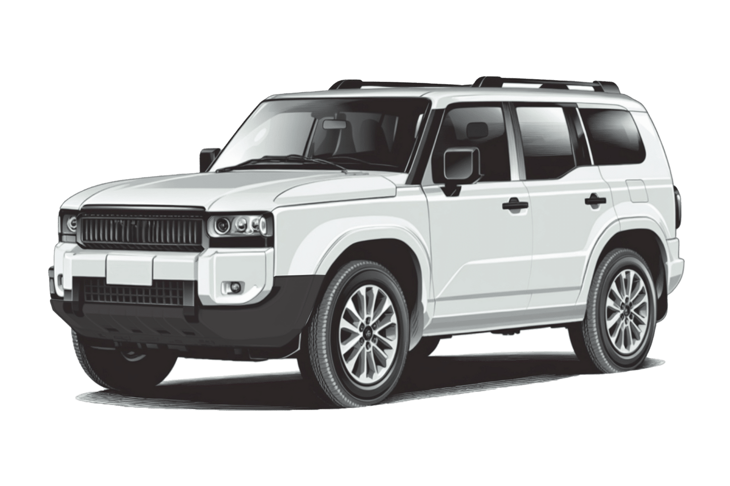 Suits Toyota LandCruiser Prado 250 Series | Lexus GX Car Window Shades (J250: 2023-Present)