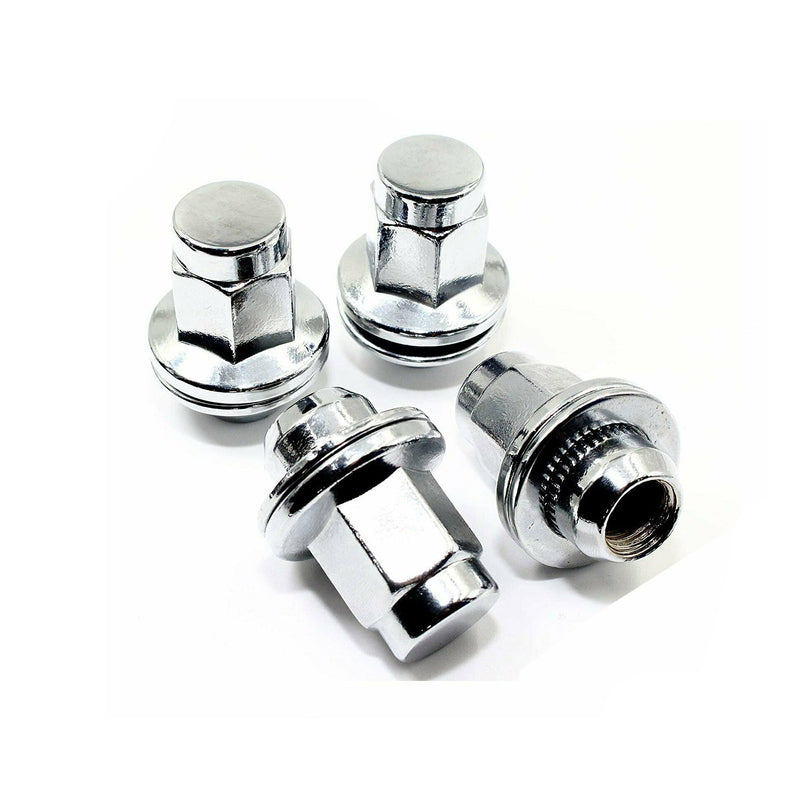24 Pcs Chrome Wheel Nuts - Suitable for use with Toyota Landcruiser 78 79 100 200 Series