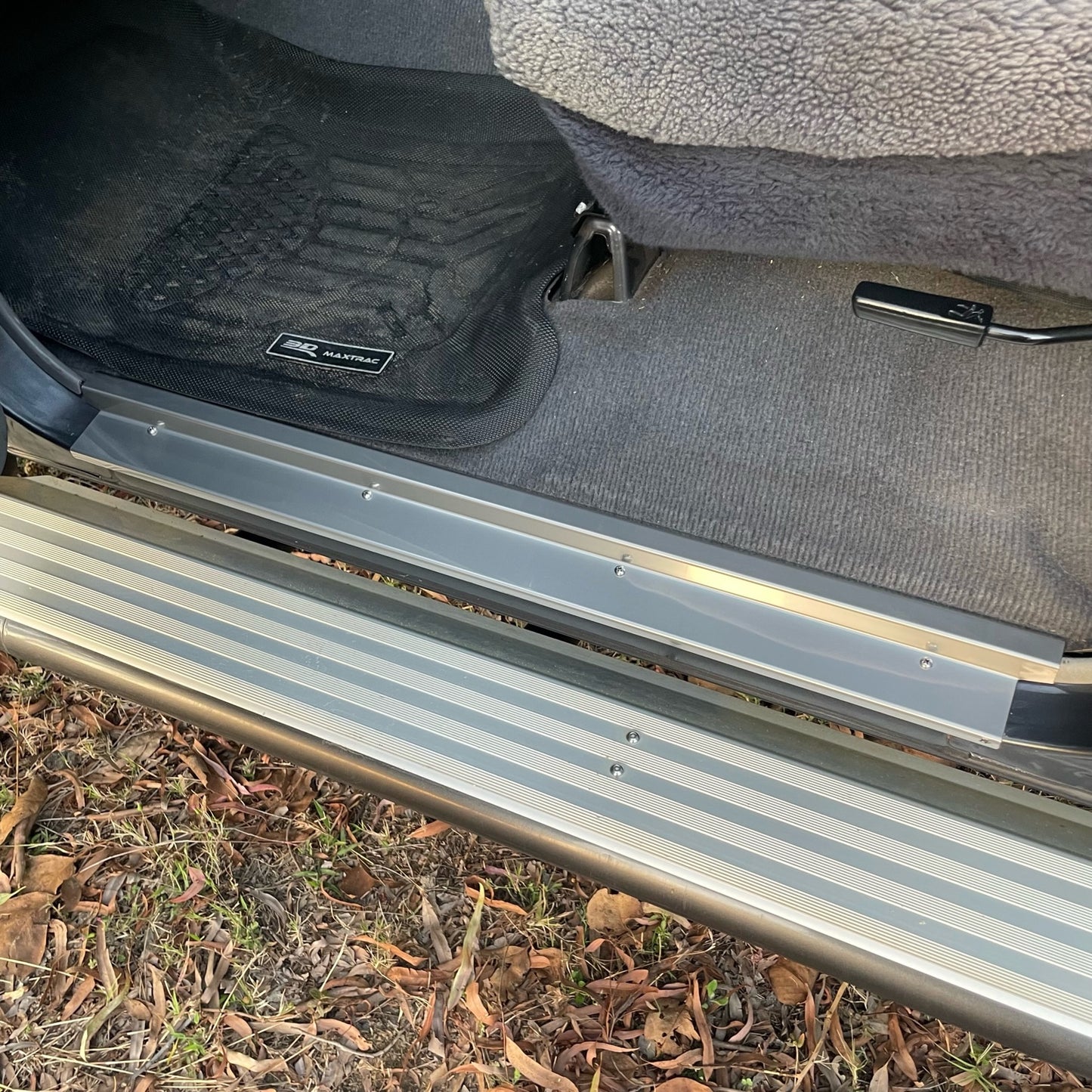 Stainless Steel Sill Trims - Suitable for use with 70 Series LandCruiser
