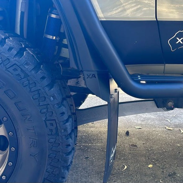 Xplore Aus Extended Front Mudflaps - to suit 70 series LandCruiser