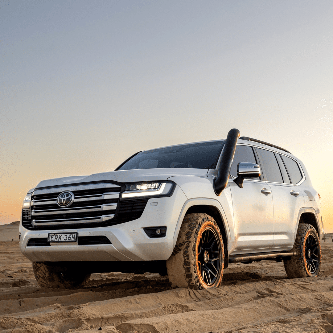 Toyota LandCruiser 300 Series with Torqit snorkel fitted
