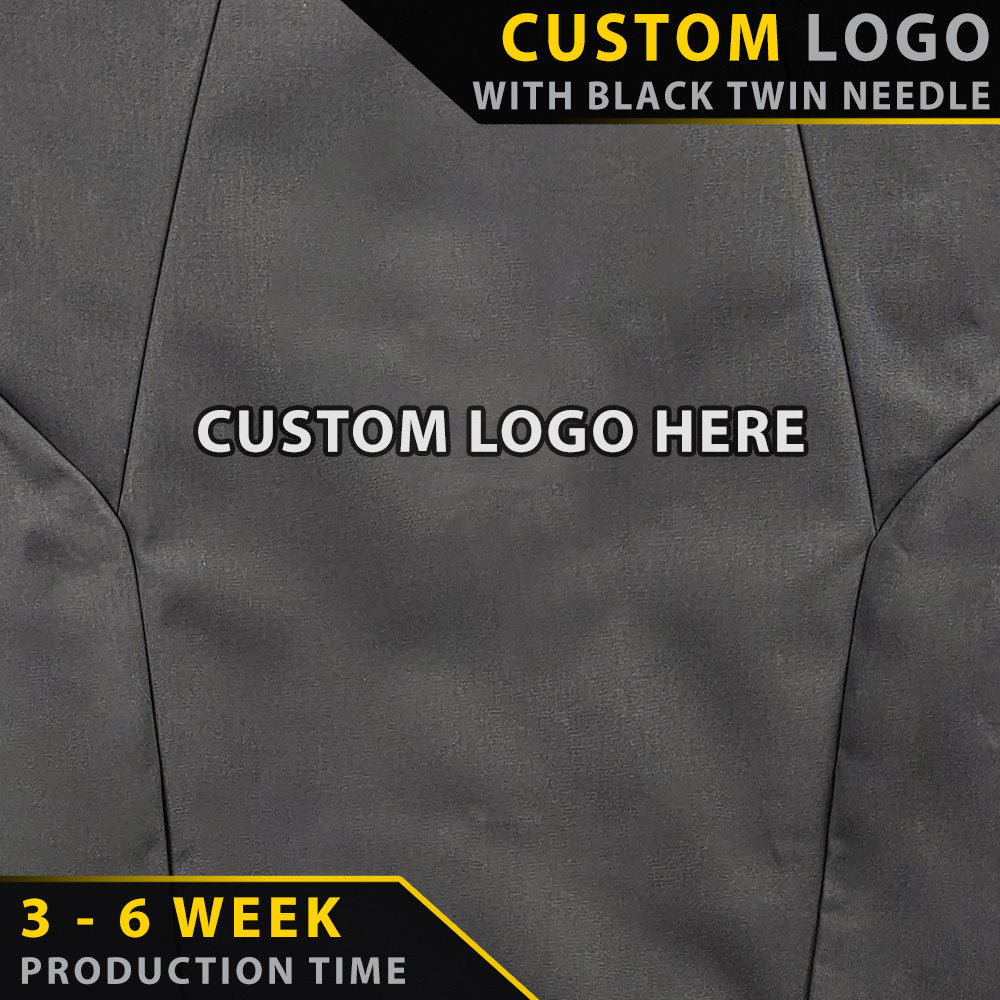 Razorback 4x4 XP7 Heavy Duty Canvas Rear Row Seat Covers suitable for a Toyota Landcruiser 79 Series Dual Cab (Available)