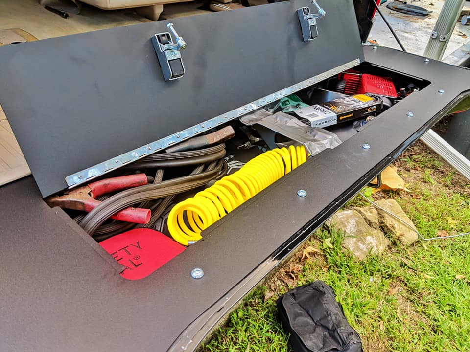 Tailgate Storage Mod - Suitable for use with 100/105 Series LandCruiser