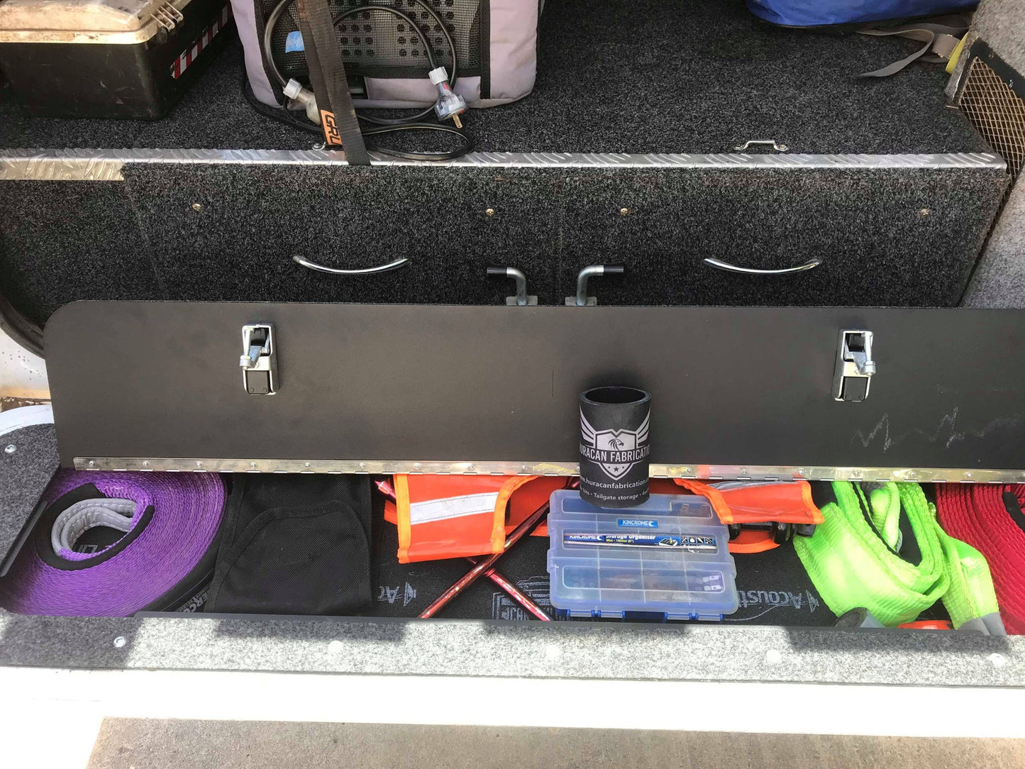 Tailgate Storage Mod - Suitable for use with 60 Series LandCruiser