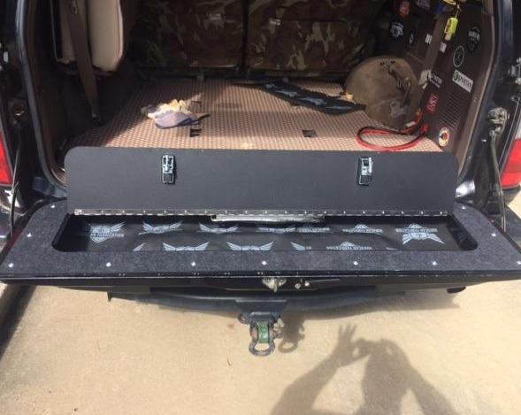 Tailgate Storage Mod - Suitable for use with 80 Series LandCruiser