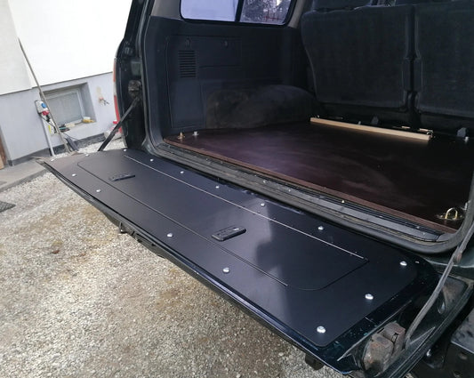 Tailgate Storage Mod - Suitable for use with 80 Series LandCruiser