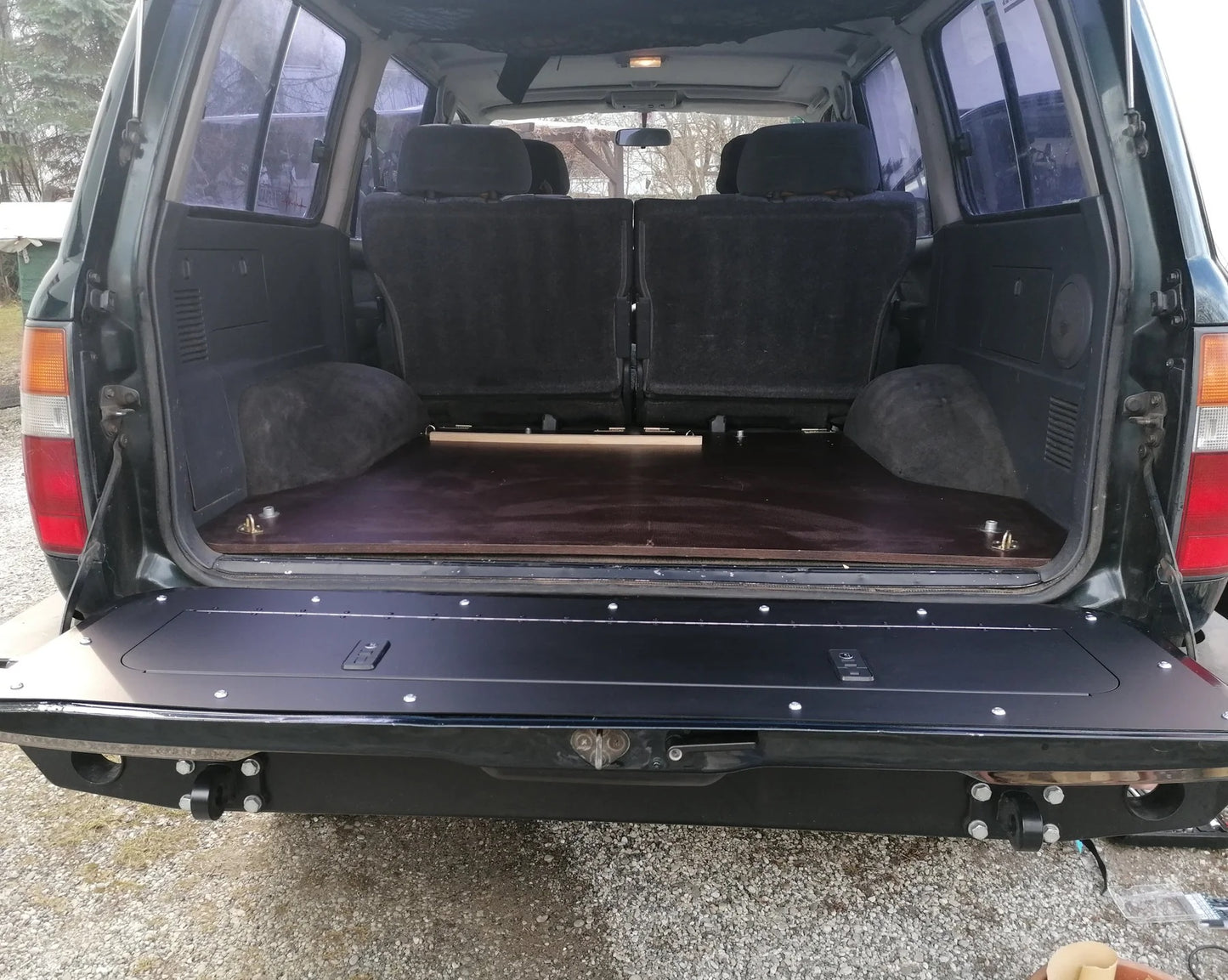 Tailgate Storage Mod - Suitable for use with 80 Series LandCruiser