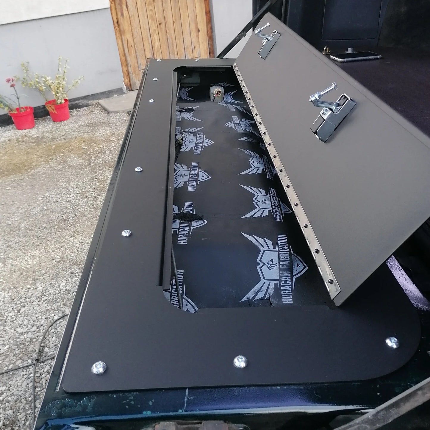 Tailgate Storage Mod - Suitable for use with 80 Series LandCruiser