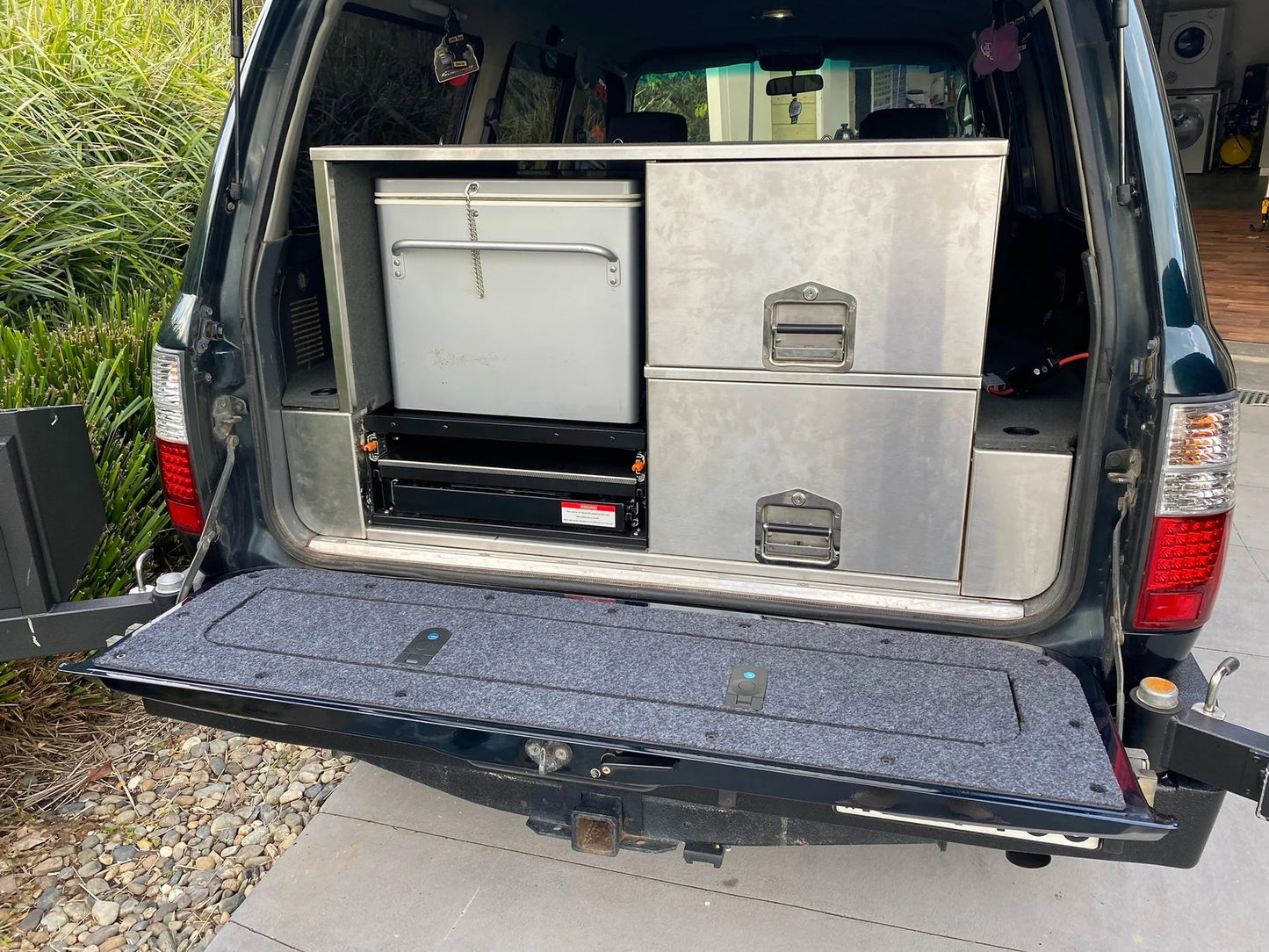 Tailgate Storage Mod - Suitable for use with 80 Series LandCruiser