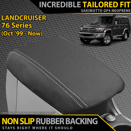 Razorback 4x4 GP4 Standard Neoprene Console Lid Cover suitable for a Toyota Landcruiser 76 Series (In Stock)