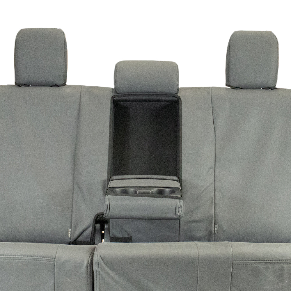 Razorback 4x4 XP7 Heavy Duty Canvas Rear Seat Covers For a Toyota HiLux 8th Gen SR (Cloth Seats Only)