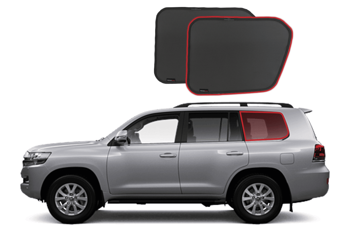 Suits Toyota LandCruiser 200 Series | Lexus LX570 Car Window Shades (J200; 2007-2021)