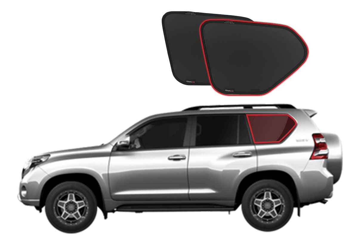 Suits Toyota LandCruiser Prado 150 Series | Lexus GX 460 Car Window Shades (J150: 2009-2023)
