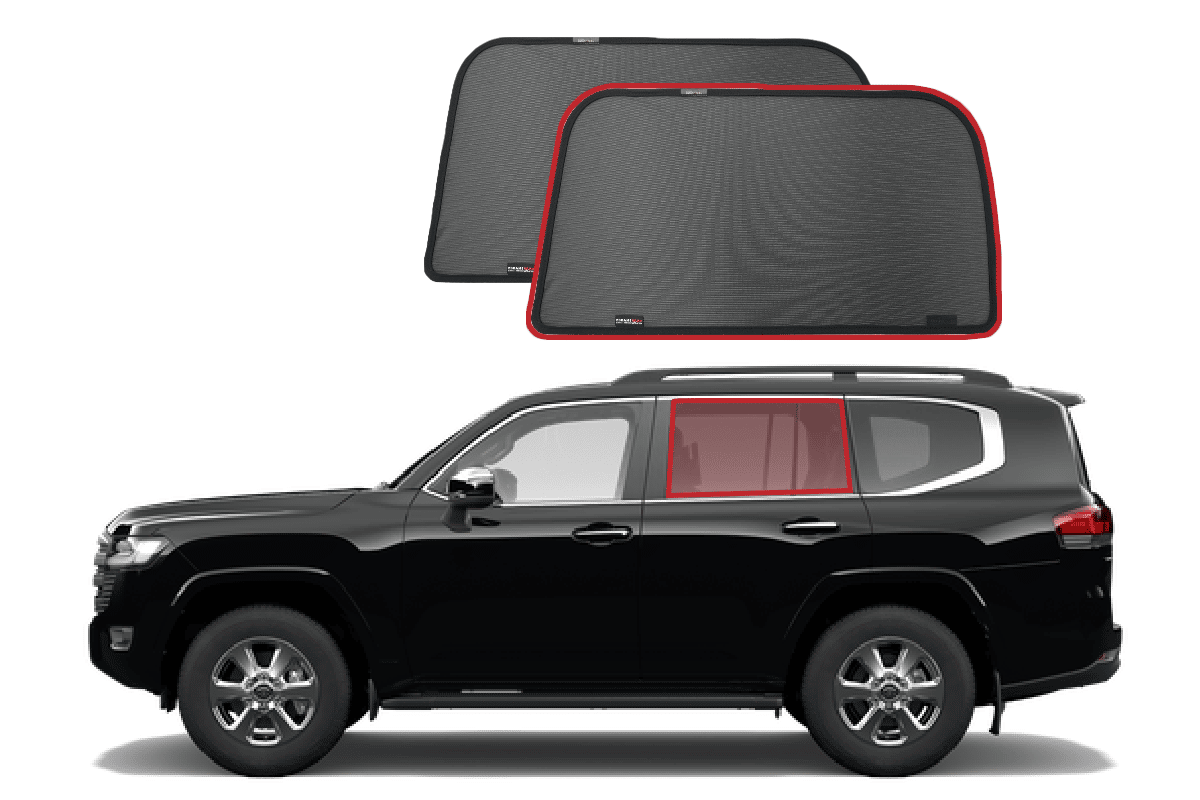Suits Toyota LandCruiser 300 Series | Lexus LX Car Window Shades (J300, J310; 2021-Present)