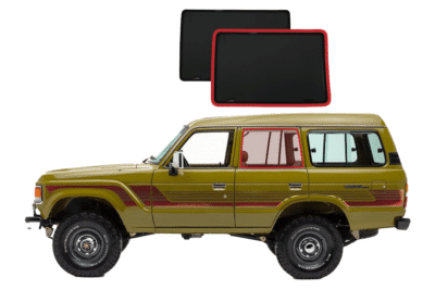 Suits Toyota LandCruiser 60 Series Car Window Shades (J60; 1980-1992)