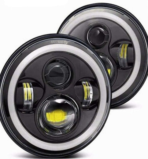 Led halo shop headlights