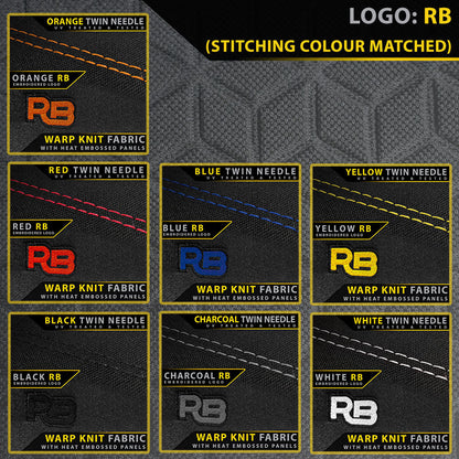 Razorback 4x4 - Toyota Landcruiser 80 Series - VX Limited - GP6 Premium Neoprene 2x Front Row Seat Covers (Made to Order)