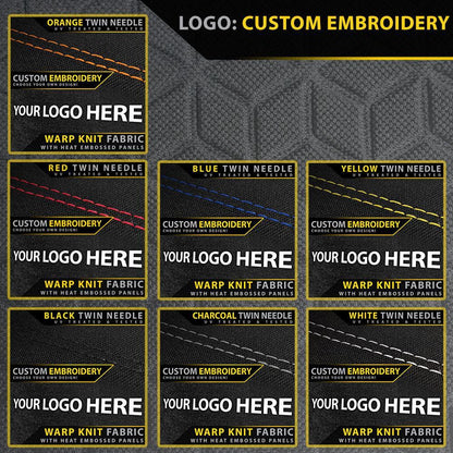 Razorback 4x4 - Toyota Landcruiser 300 Series - GXL Post-Facelift - GP6 Premium Neoprene 2x Front Row Seat Covers (Available)