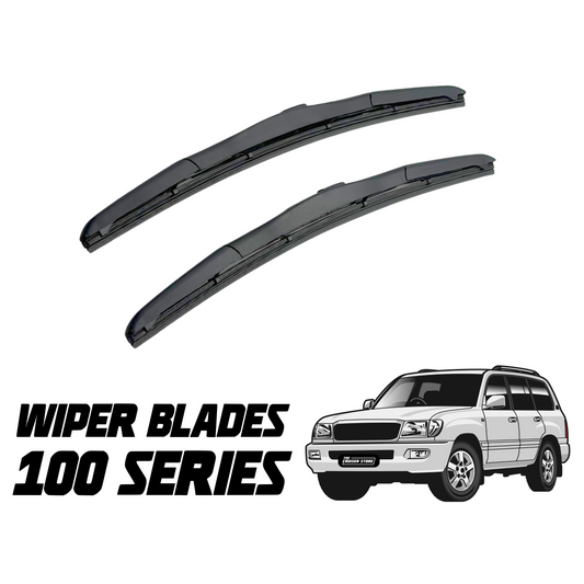Wiper Blades - Suitable for use with 100 series Toyota Land Cruiser (Set)