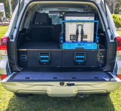 MSA 4x4 Double Storage Drawer System - Suitable for LandCruiser 200 Series 10/2008-07/2021