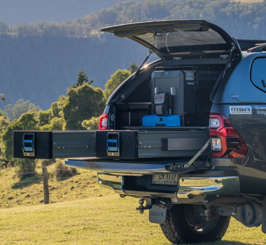 MSA 4x4 Single Storage Drawer System (Right) Suitable for Toyota HiLux 7th Gen 03/2005-08/2015