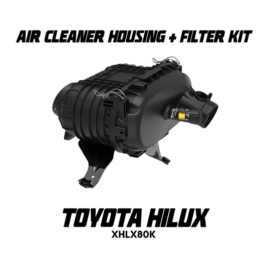 PowerCore 4x4 Air Cleaner Housing + Filter Kit - Suitable for Toyota Hilux XHLX80K