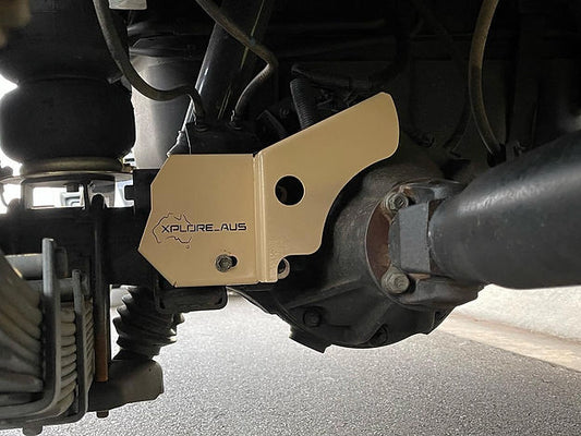 Xplore Aus Diff Lock Protector - to suit 70 series LandCruiser Stainless steel