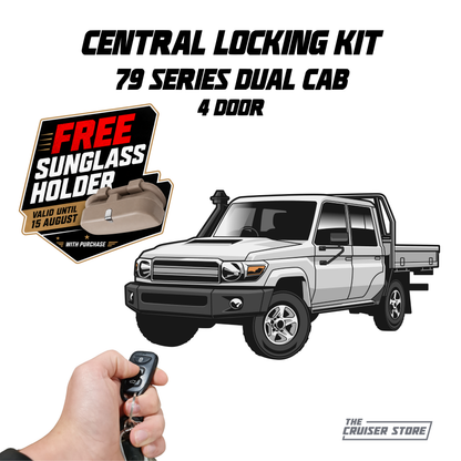 4 Door Central Locking - Suitable for use with 79 Series Dual Cab