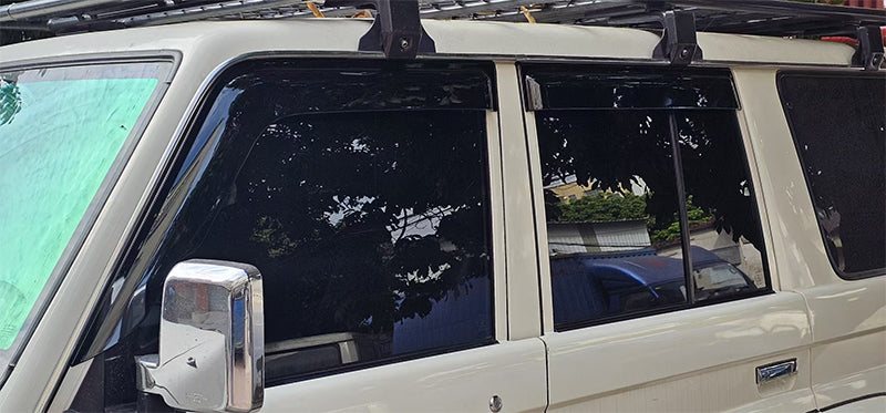 TCS Weather Shields (4pce) - Suitable for use with 70 Series LandCruiser 2007-ON