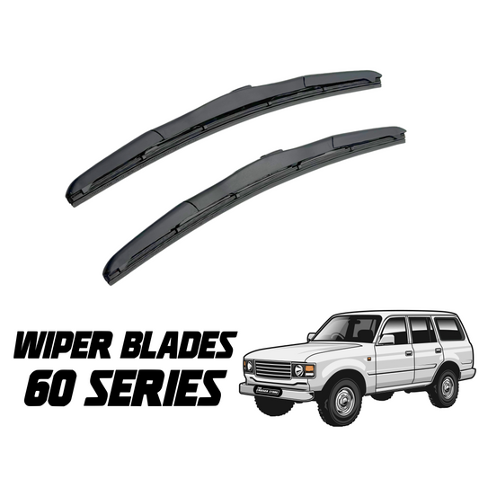 Wiper Blades - Suitable for use with 60 series Toyota Land Cruiser (Set)