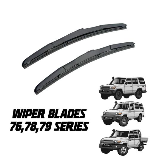 Wiper Blades - Suitable for use with 76, 78, 79 series Toyota Land Cruiser (Set)