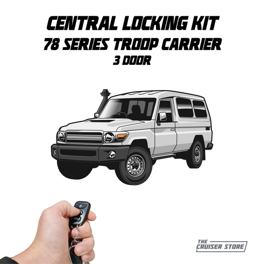 3 Door Central Locking - Suitable for use with 78 Series Troopy