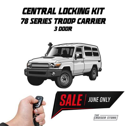 3 Door Central Locking - Suitable for use with 78 Series Troopy