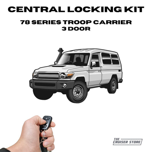 3 Door Central Locking - Suitable for use with 78 Series Troopy