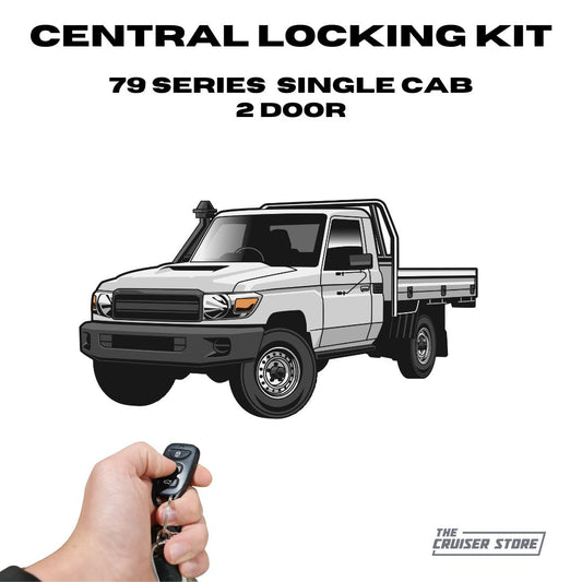 2 Door Central Locking - Suitable for use with 79 Series Single Cab