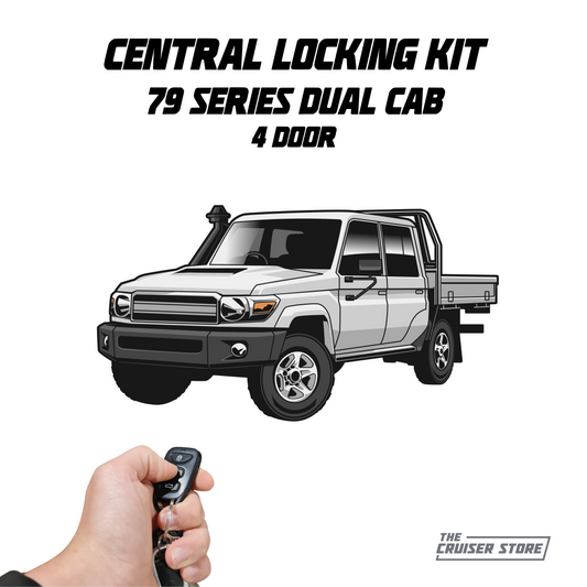 4 Door Central Locking - Suitable for use with 79 Series Dual Cab
