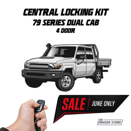 4 Door Central Locking - Suitable for use with 79 Series Dual Cab