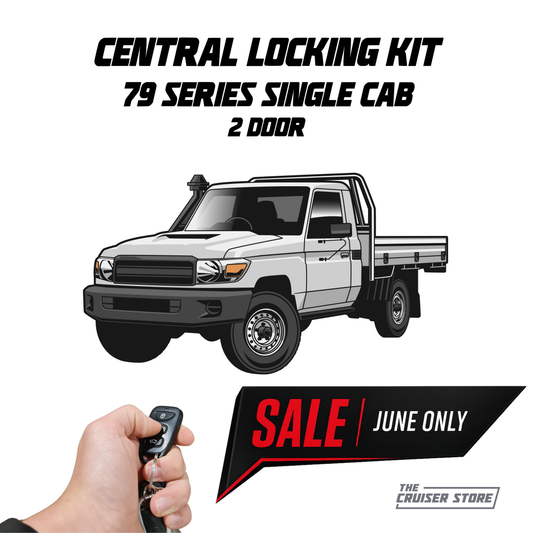2 Door Central Locking - Suitable for use with 79 Series Single Cab