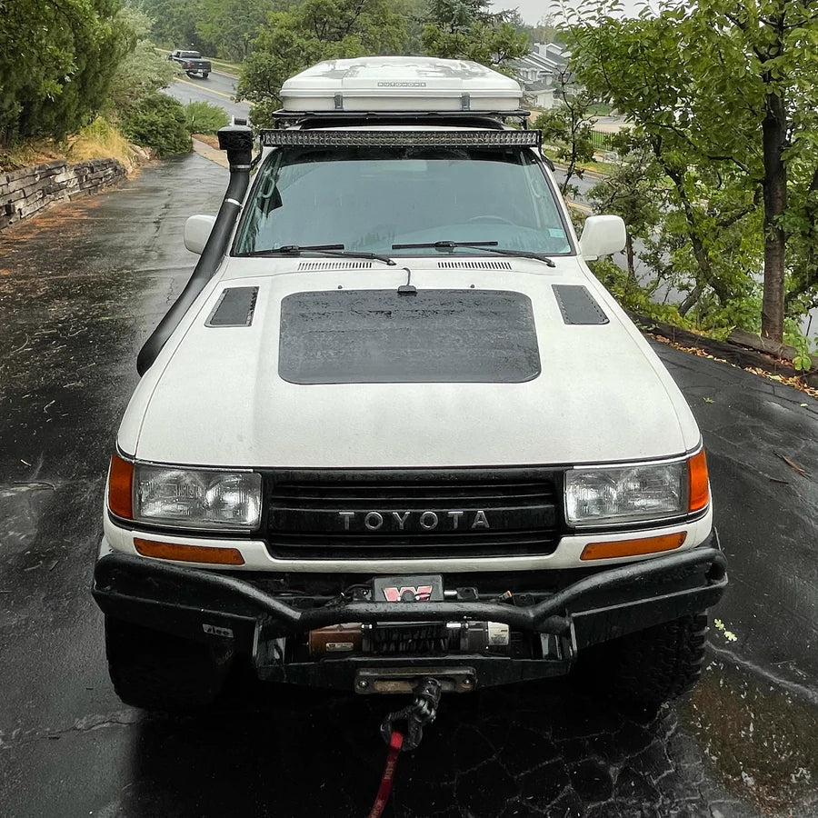 Bonnet Solar Panel -  Suitable for Toyota Landcruiser 80 Series - 90-Watt