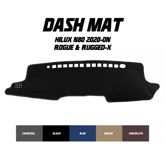 Dash Mat - Suitable for use with Hilux N80 (2020-ON) Rogue & Rugged-X