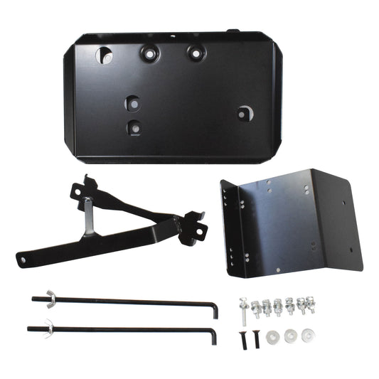 Black Dual Battery Tray Suitable For Toyota Hilux 2005-2015 SR 1KD-FTV 3.0L KUN26 KUN25