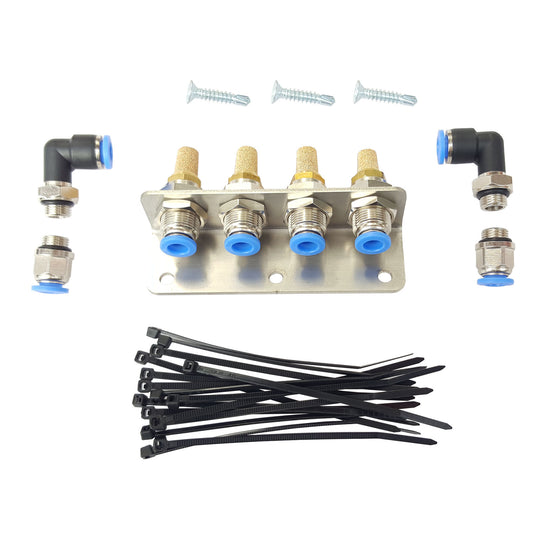 Diff Breather Kit 101 4 Point Universal Fit -  Suitable for Toyota Hilux, Prado & Landcruiser