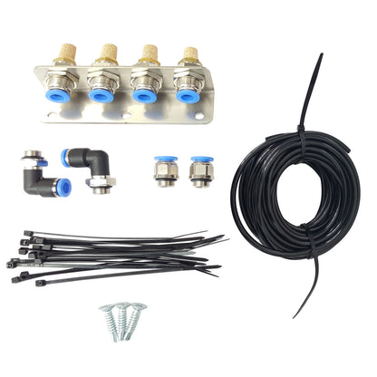 Diff Breather Kit 101 4 Point Universal Fit -  Suitable for Toyota Hilux, Prado & Landcruiser