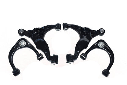 Front Upper & Lower Control Arm Kit - Suitable For Toyota LandCruiser Prado 120 Series KDJ120 KZJ120 RZJ120 (2003-2009)
